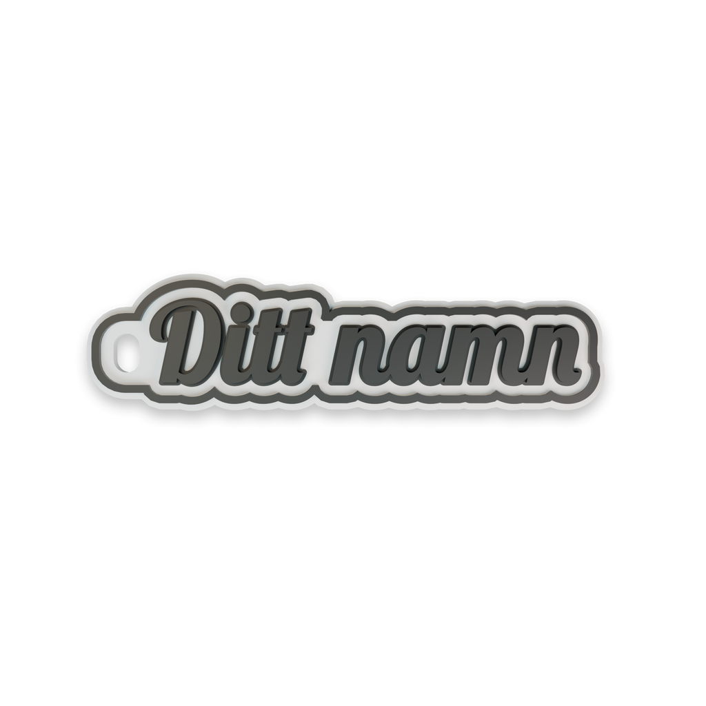 Personlig nyckelring - Signat | Kontur