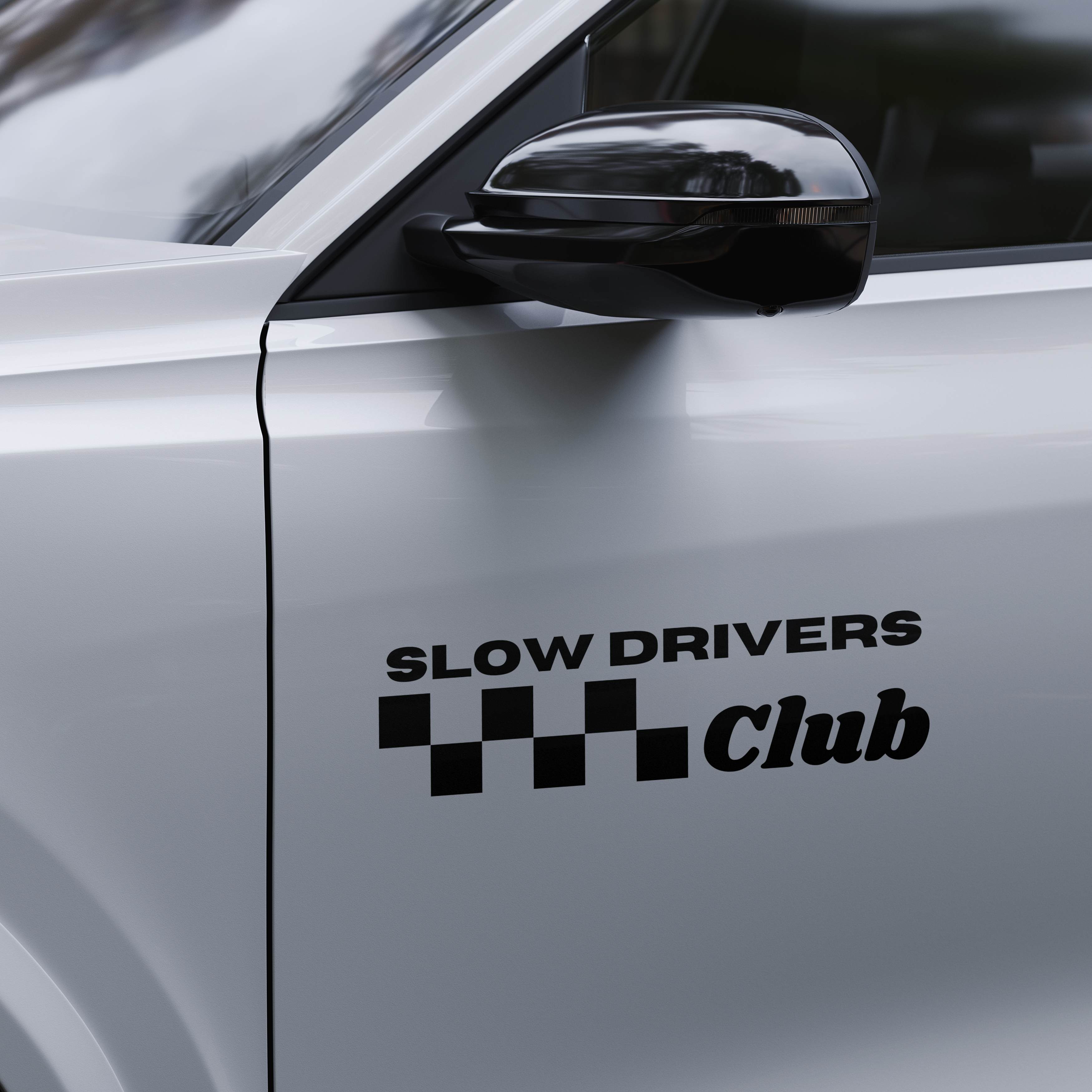 Slow Drivers Club - Dekal
