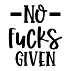 No fucks given - Dekal