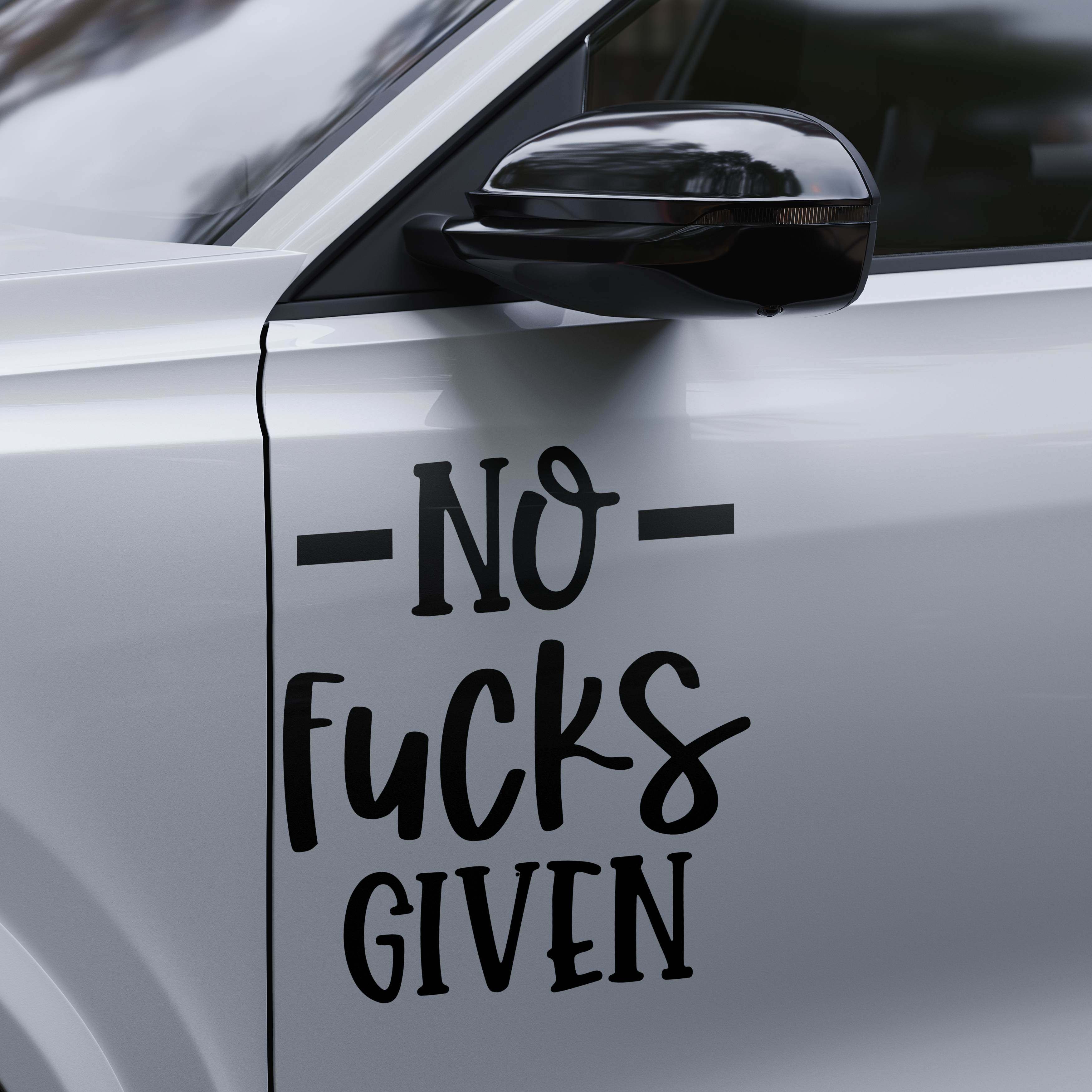 No fucks given - Dekal