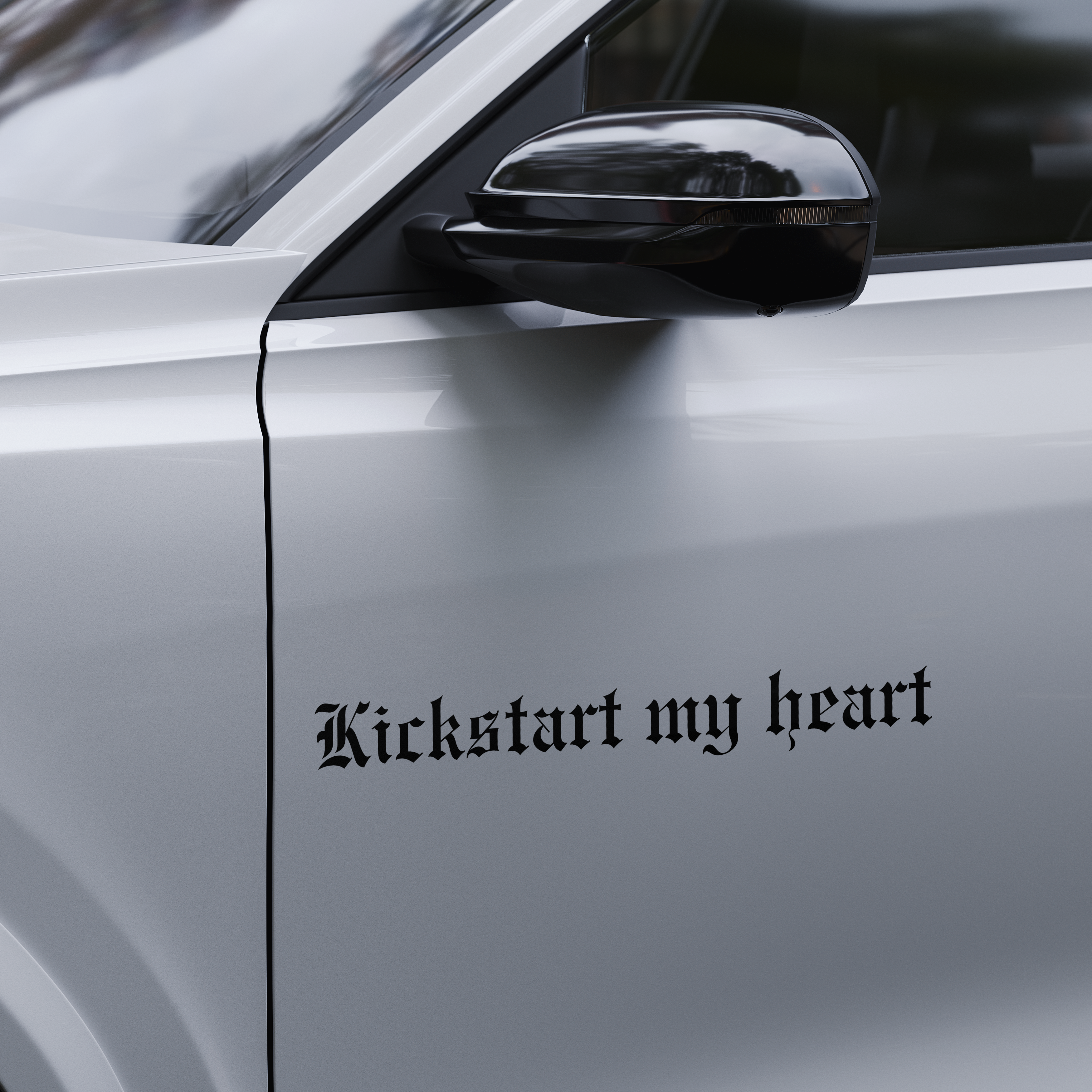 Kickstart my heart - Dekal