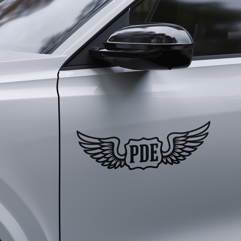 PDE vingar - Dekal