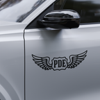 PDE vingar - Dekal